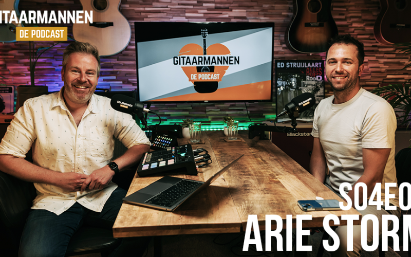 arie storm gitaarmannen de podcast