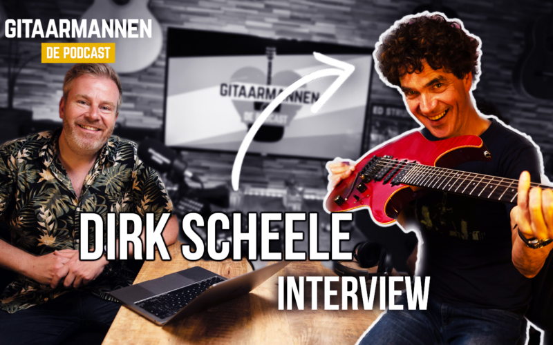 dirk scheele gitaarmannen de podcast